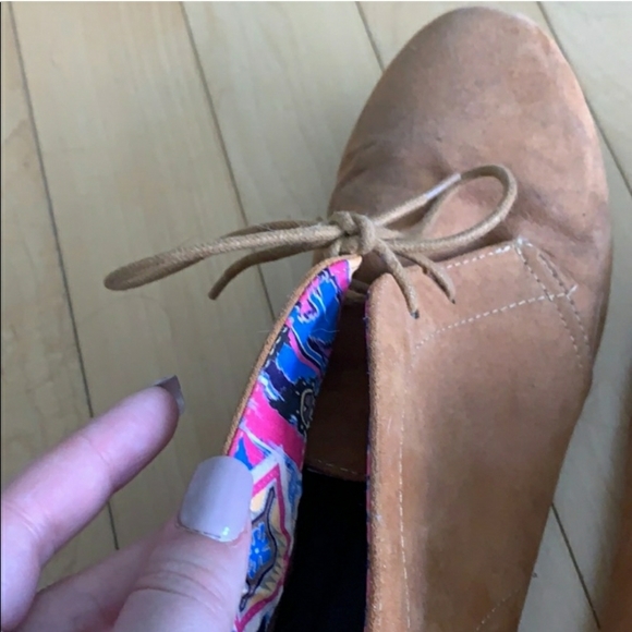 🌻4/30🌻Charlotte Russe tan booties - Picture 3 of 3